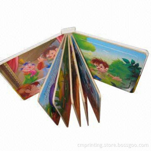 Hardcover Puzzled Cardboard Book Printing, 2*400gsm C1S, with Puzzle